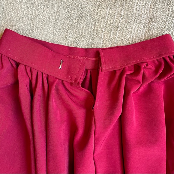 LONG RED DANCE SKIRT - Picture 5 of 6